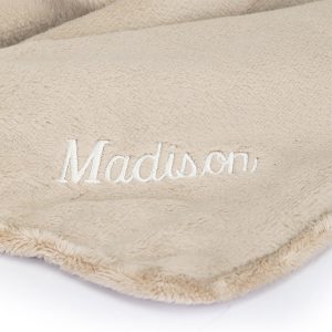 Personalised Bashful Beige Bunny Blankie